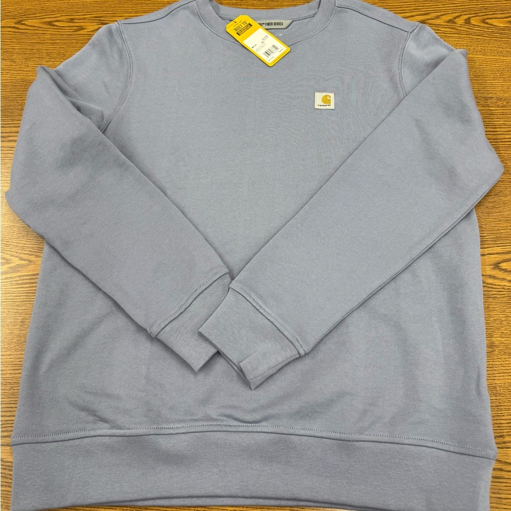 Carhartt Lilac Crewneck Relaxed Fit Women’s M NWT